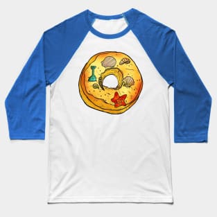 Beach Donut Baseball T-Shirt